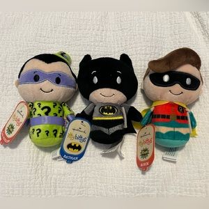 BATMAN itty bitty set of 3